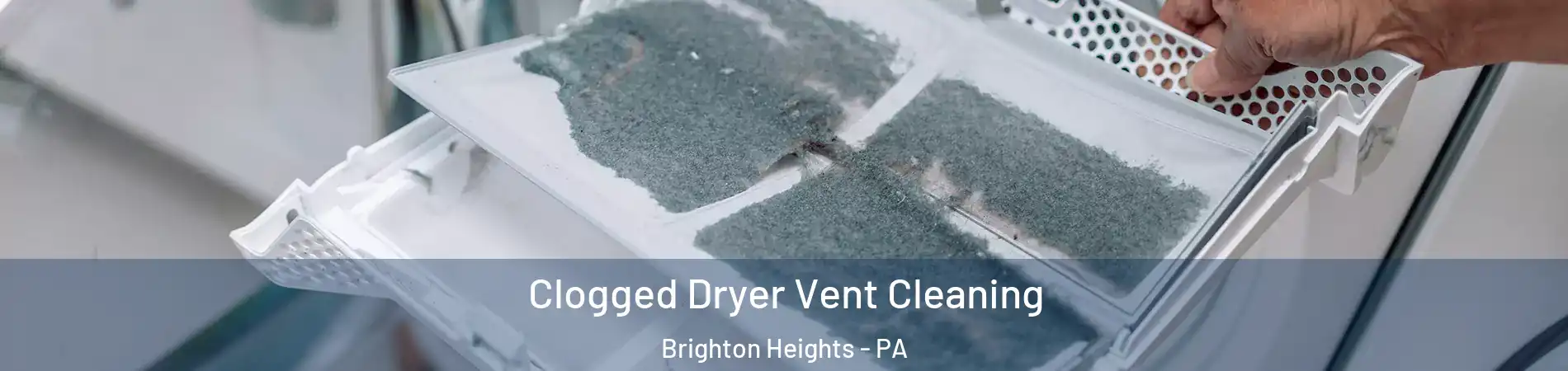 Clogged Dryer Vent Cleaning Brighton Heights - PA