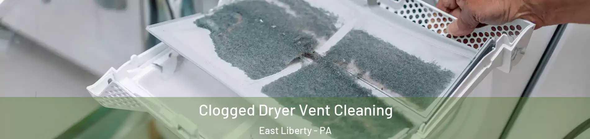 Clogged Dryer Vent Cleaning East Liberty - PA