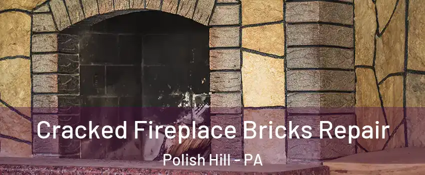 Cracked Fireplace Bricks Repair Polish Hill - PA