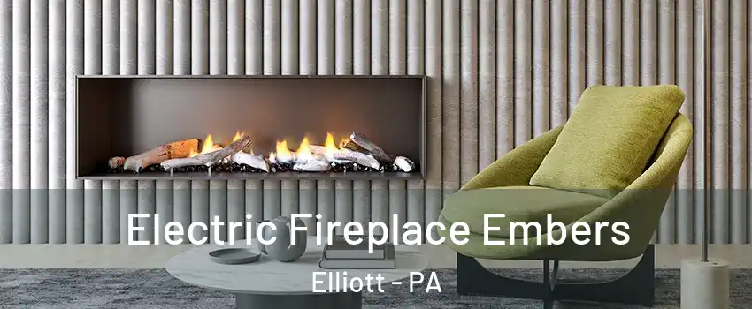 Electric Fireplace Embers Elliott - PA