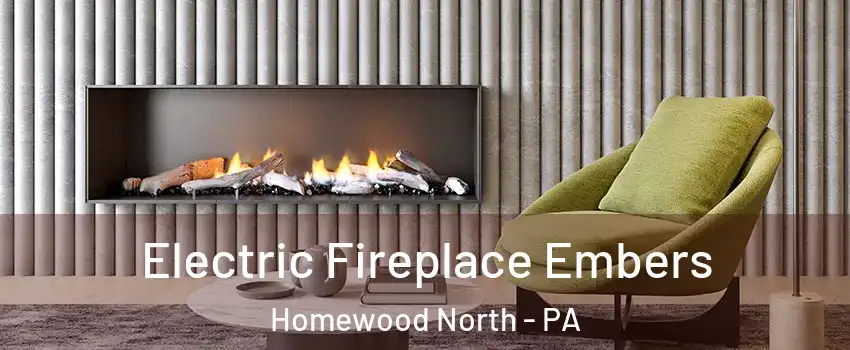 Electric Fireplace Embers Homewood North - PA