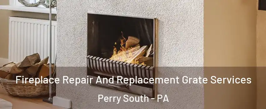 Fireplace Repair And Replacement Grate Services Perry South - PA