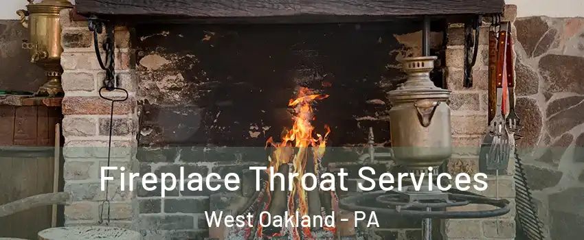 Fireplace Throat Services West Oakland - PA