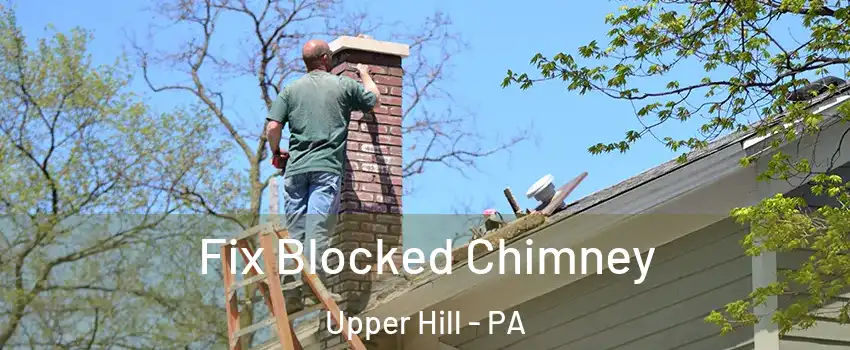 Fix Blocked Chimney Upper Hill - PA