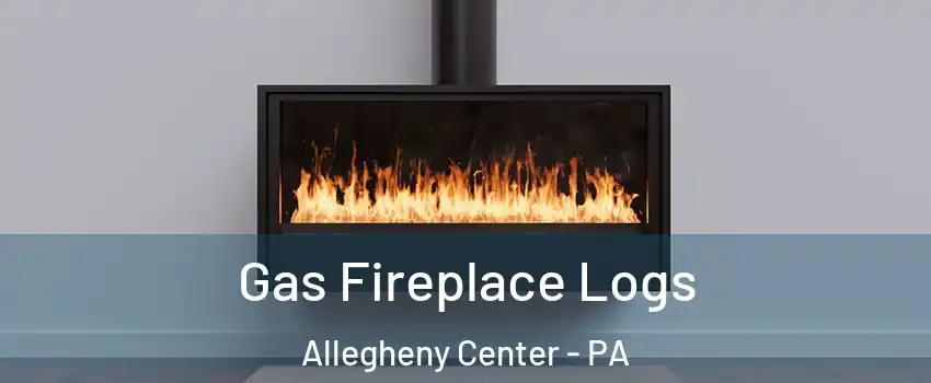 Gas Fireplace Logs Allegheny Center - PA