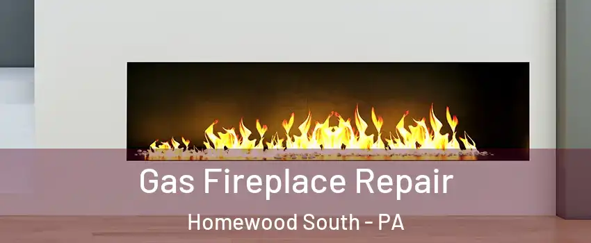 Gas Fireplace Repair Homewood South - PA