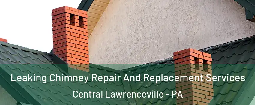 Leaking Chimney Repair And Replacement Services Central Lawrenceville - PA