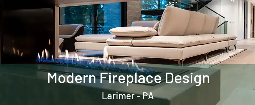 Modern Fireplace Design Larimer - PA