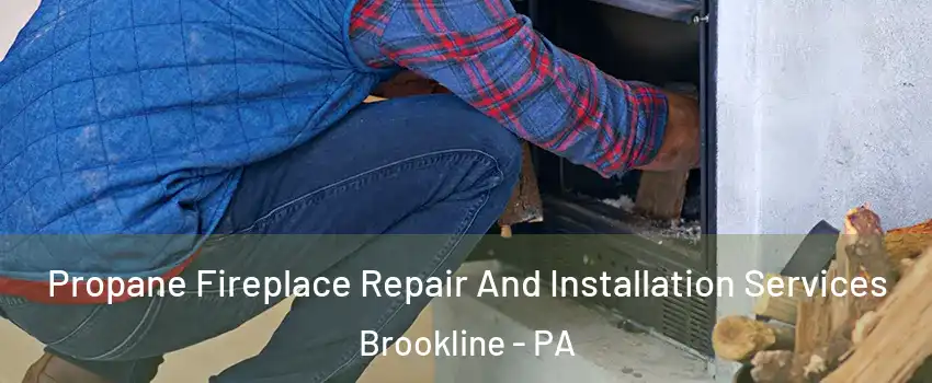 Propane Fireplace Repair And Installation Services Brookline - PA